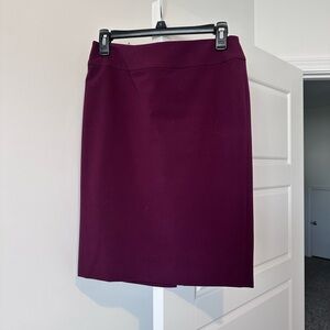 NINE WEST Purple Women's Pencil Skirt